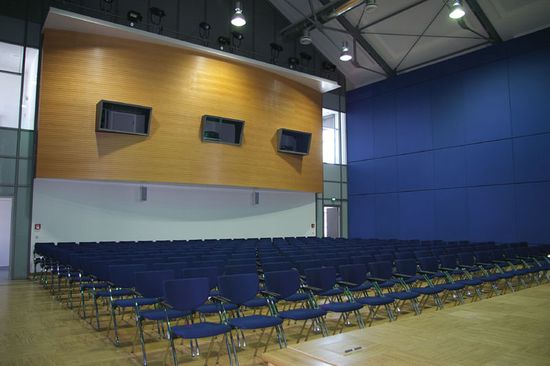 Das Auditorium im Porzellanikon Selb. ©Porzellanikon