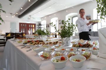 Malá přestávka v kavárně Fabrik Café, Selb