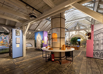 View of the special exhibition "More than Bricks!"