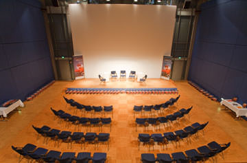 Auditorium v Porzellanikonu Selb